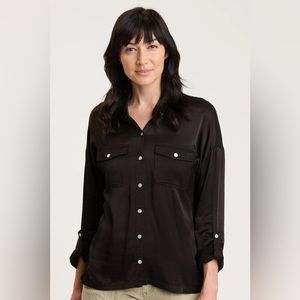 XCVI Ludolf Button Down Shirt Blouse Viscose